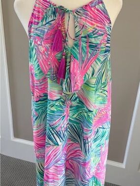 lilly pulitzer calina linen midi dress Calina Linen Midi Sundress (Women)